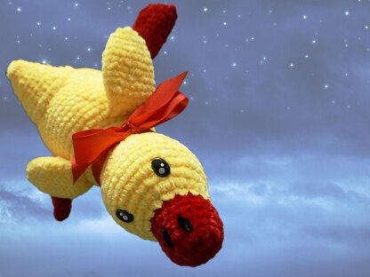 Crochet pattern for Duck Enny II.