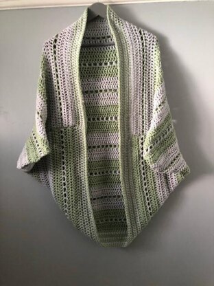 Crochet cocoon outlet cardigan