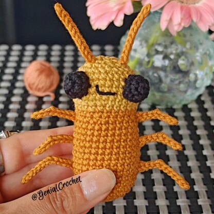 Pesky Cockroach Keychain