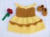 Princess Belle Hat and Dress Outfit