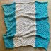 Geometric Eyelet Throw