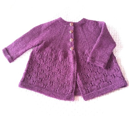 Baby girl’s cardigan