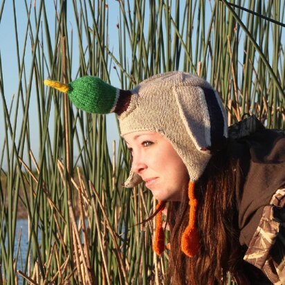 The Duck Hat - knitting pattern