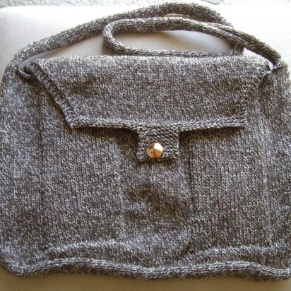 Bailey - messenger bag - knitting pattern