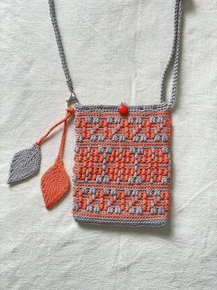 Four Leaf Clover Mosaic Pouch