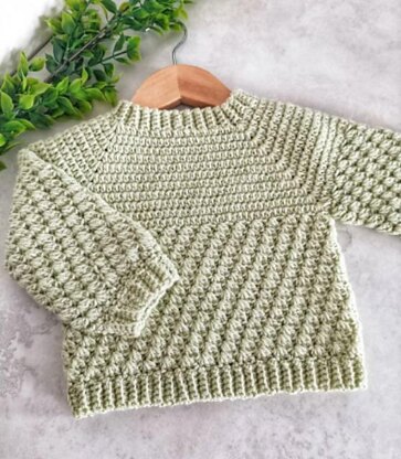 Sweet pea jumper Crochet pattern by BabyCrochetDesigns