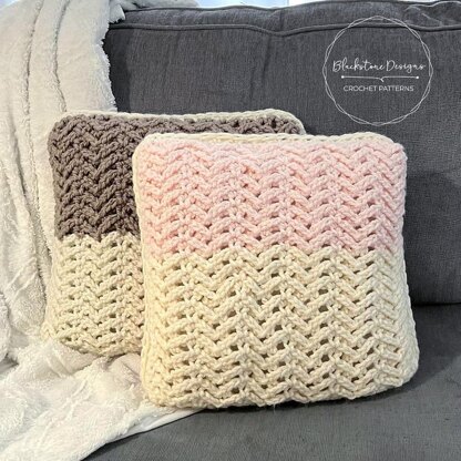 Herringbone Stitch Pillows
