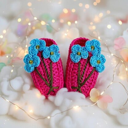 Crochet Mini Fowers Hair Clip Pdf + Video Tutorials