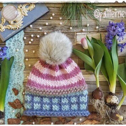 Spring Awakening chunky hat