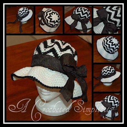 "Chasing Chevrons" Sunhat