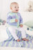 Top, Hoodie, Hat & Blanket in King Cole Cottonsoft Baby Crush DK  - 5632 - Leaflet