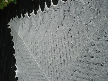 Tin Shed Yarns Kaipara Valley Lace Shawl