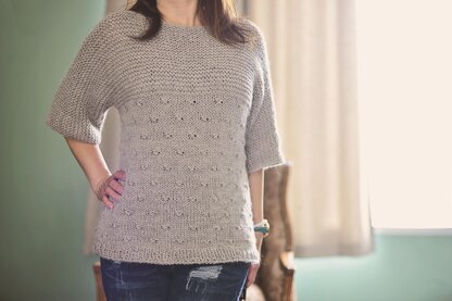 Knotted Pullover Sweater