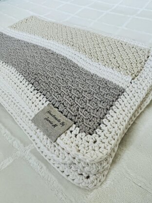 Tunisian baby Blanket