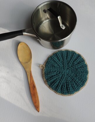 Sand Dollar Potholder