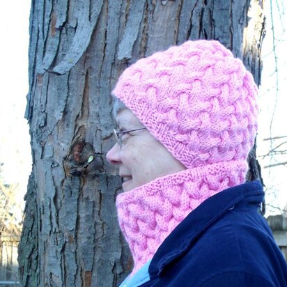 Strawberry Fluff Hat - knitting pattern