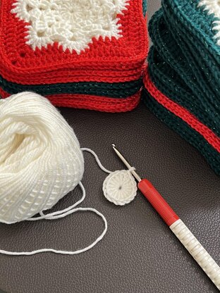 Christmas Snowflake Blanket