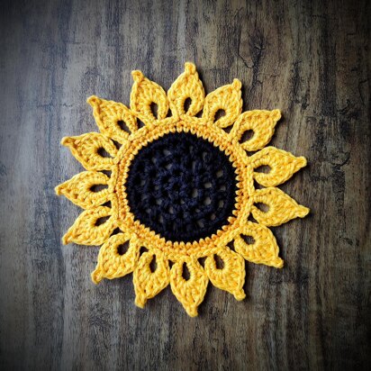 Sunflower Coaster