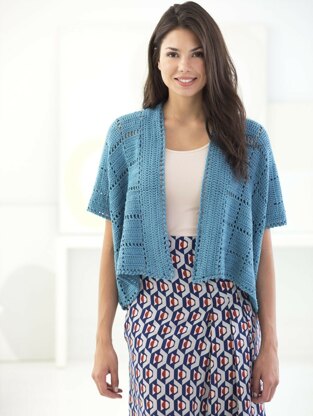 Zen Cardigan in Lion Brand Coboo - L70144 - Downloadable PDF | LoveCrafts