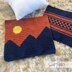 Mountain Sunset Pillow