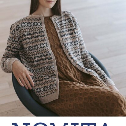 Fredrika Cardigan in Novita Venla - Downloadable PDF