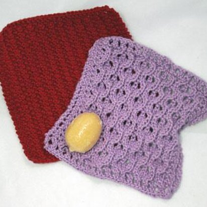 Spa Cloth Set - knitting pattern