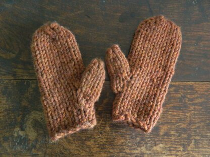 Adult Chunky Mittens