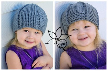 Reversible Star Crochet Beanie