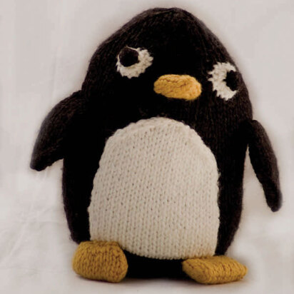 Penelope Penguin in Cascade 128 Superwash - C204