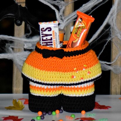Candy Corn Witch Gift Basket