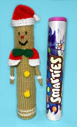 Gingerbread Man Smarties Holder