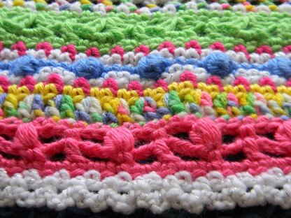 Faeries- Baby Sampler Afghan