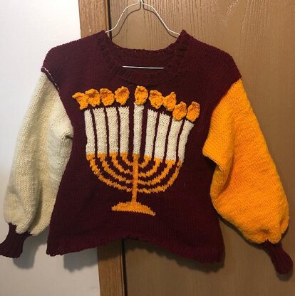 Hanukkah jumper clearance