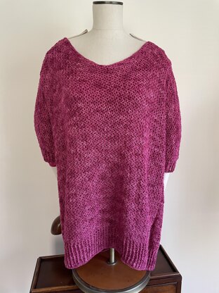 My Sweet Sloppy Sweater Crochet pattern by Bonnie Barker | LoveCrafts