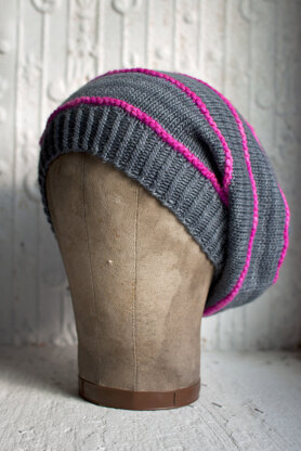 Anillo Hat in Manos del Uruguay Silk Blend Semi-Solid - 2013D