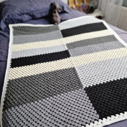Grannys on the Block Blanket