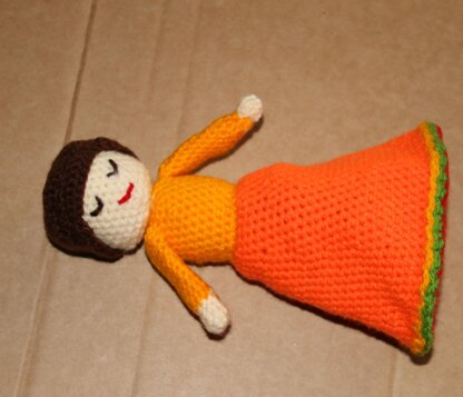 Little Amigurumi Topsy Turvy Doll