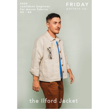 Friday Pattern Company Ilford Jacket Pattern FPC-IJ024 - Sewing Pattern