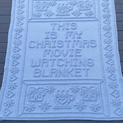 221 TLC Designs Christmas Blanket