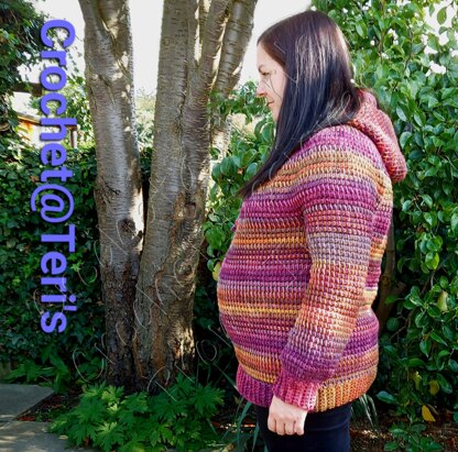 Chunky Tunisian Hoodie