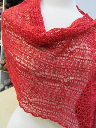 Perpetua Lace Wrap and Scarf