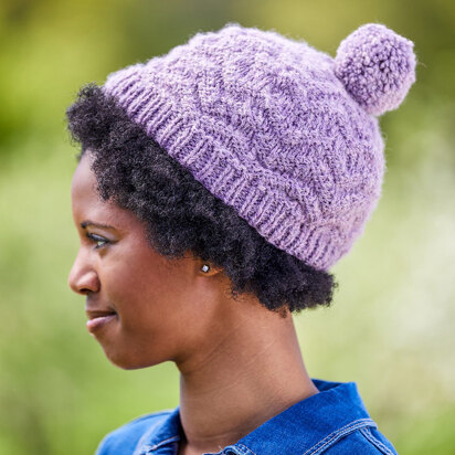 788 Kelsey Hat - Knitting Pattern for Men and Women in Valley Yarns Peru
