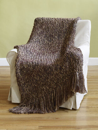 6-Hour Afghan in Lion Brand Homespun - 90031AD