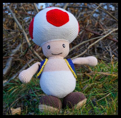 Häkelanleitung Amigurumi Pilz Toad