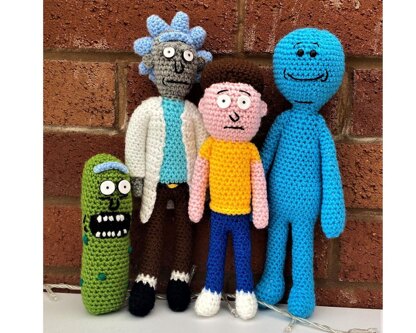 4 Rick and Morty Crochet Patterns