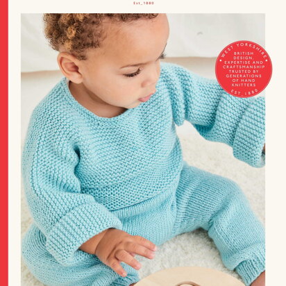 Baby Sweater & Leggings in Sirdar Snuggly Baby Cashmere Merino DK - 5476 - Downloadable PDF