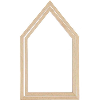Rico Decorative Embroidery Frame - House - Large - 160 x 270mm