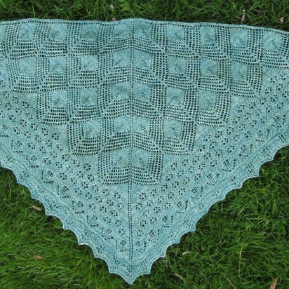 Garden Trellis, Shawl