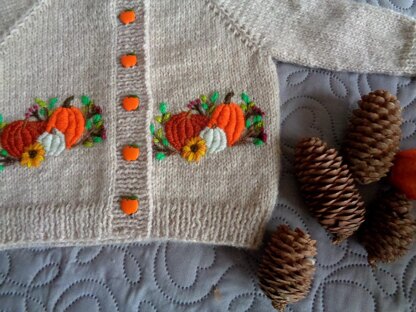 Pumpkin Cardigan