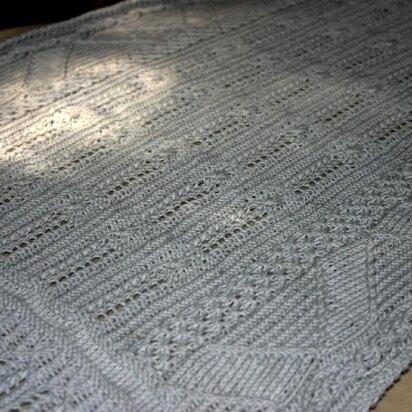 Isengard Stole - knitting pattern